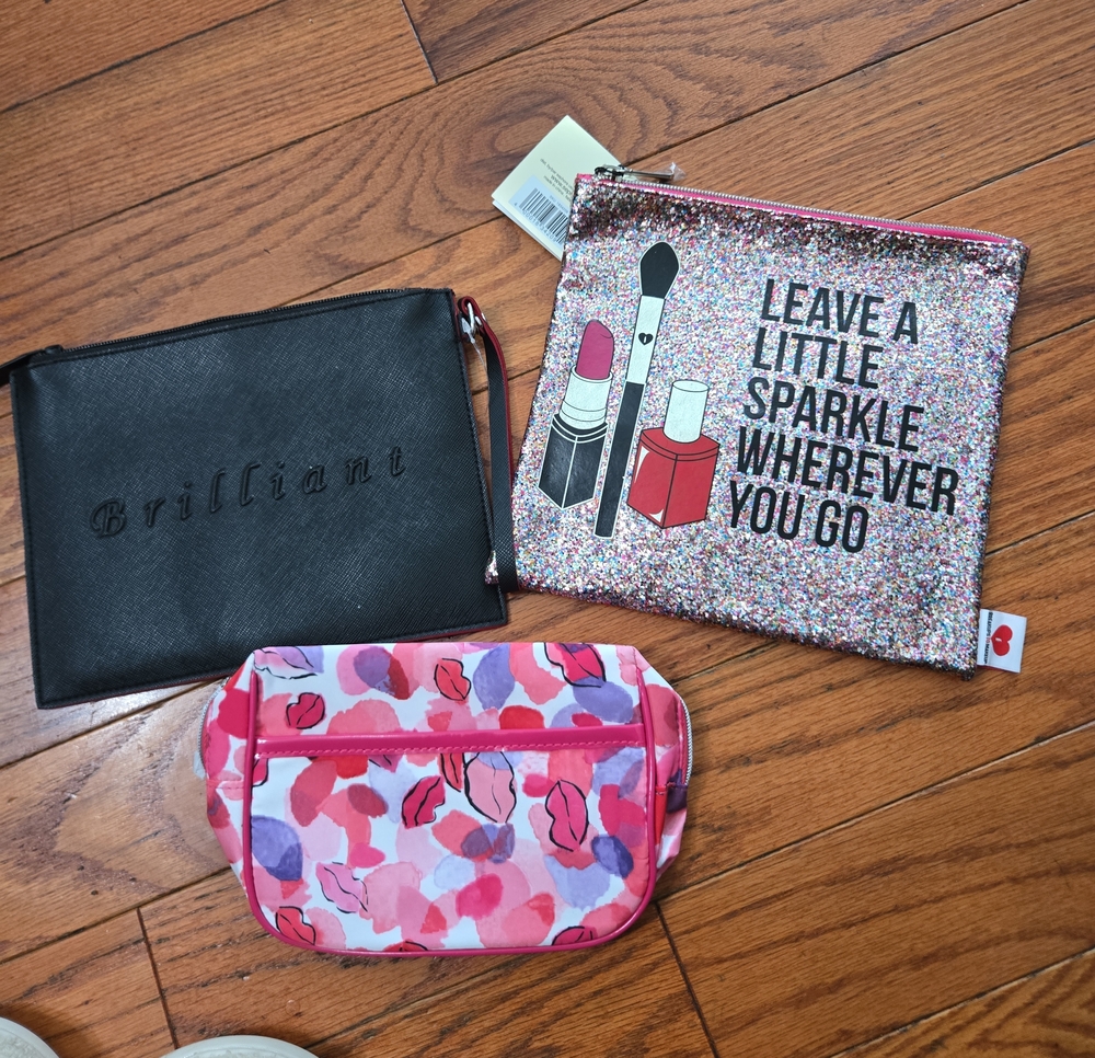 3 Makeup Bags CRABTREE, CLINQUE, SEPHORA